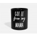 Cute Daughter Black Mugs